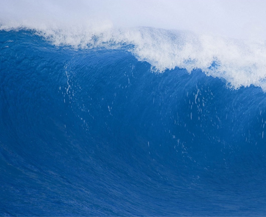 blue ocean wave